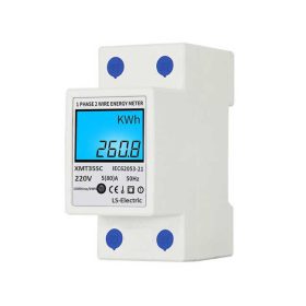 Công tơ điện tử 1 Pha 5(80)A (gắn thanh ray)